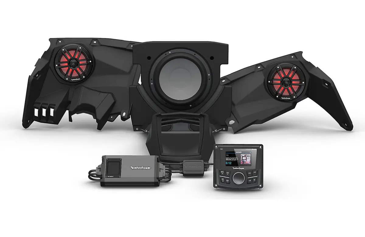 Rockford Fosgate Stage 3 Audio Kit Can-Am Maverick X3 1