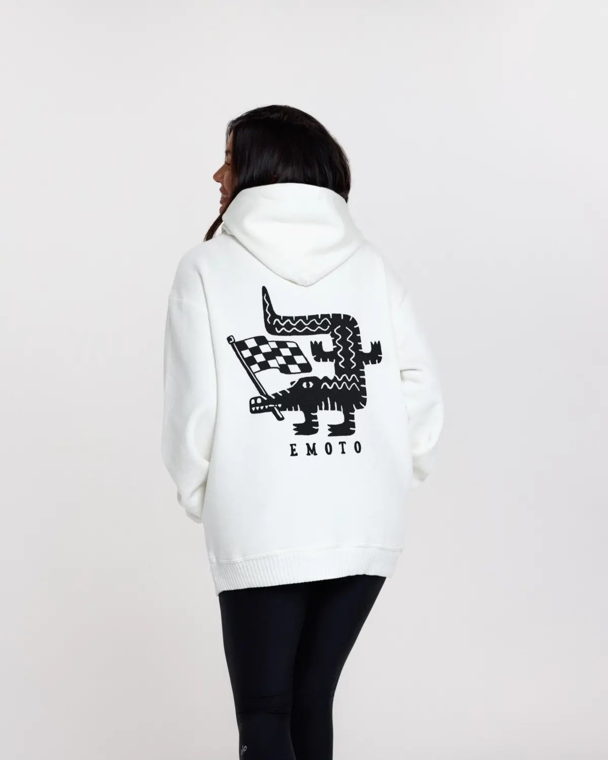 Gator Hoodie - White 2