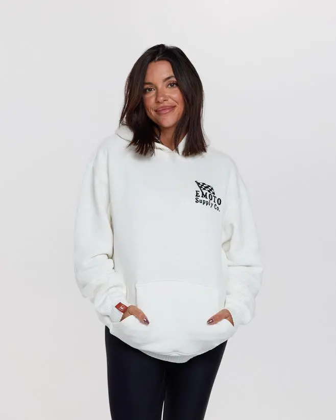 Gator Hoodie - White 1