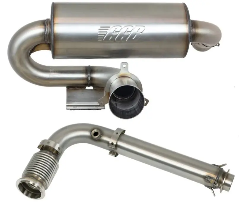 Ggb 2017-2023 Can-Am Maverick X3 Turbo / Max X3 Turbo Trail Muffler And Bypass Pipe 1
