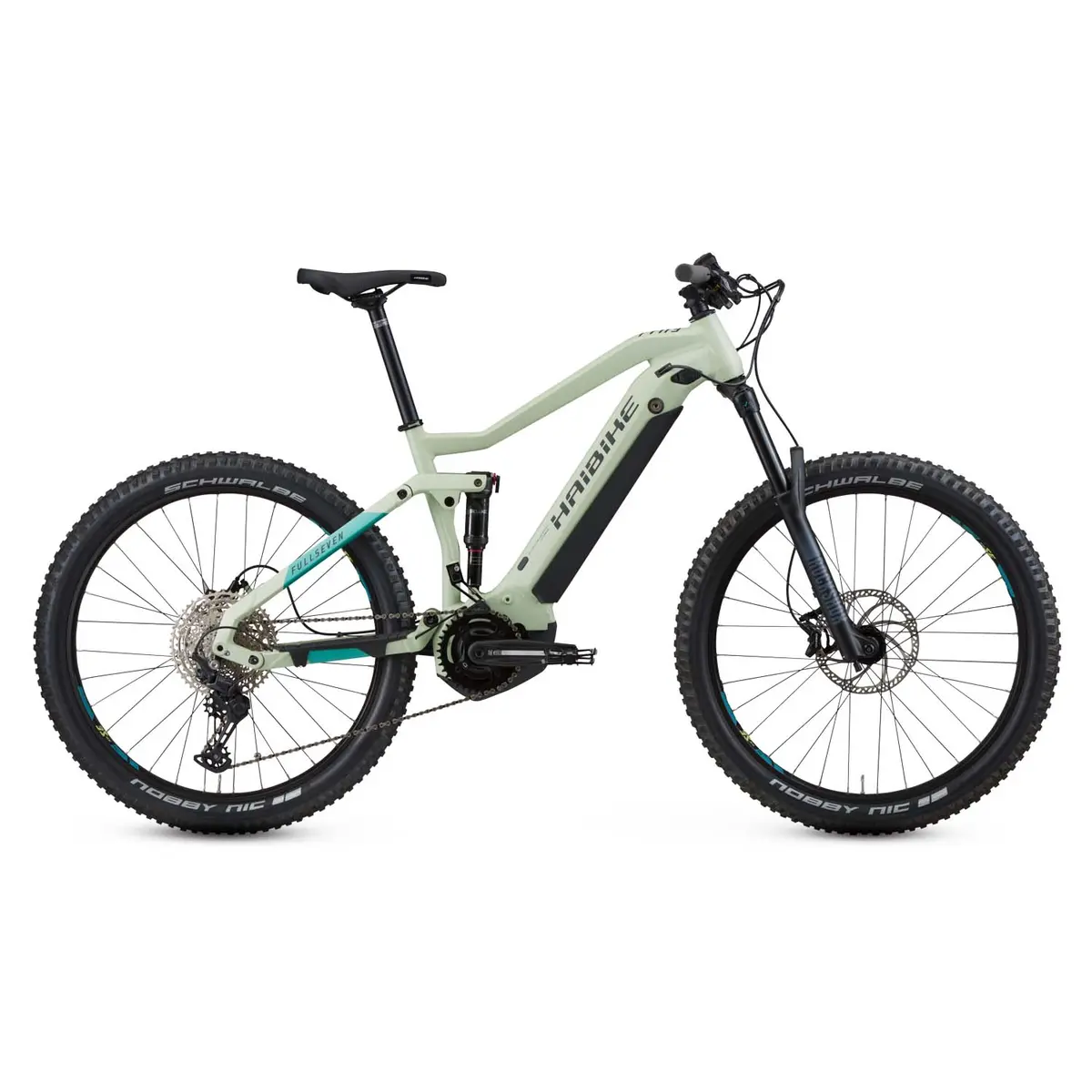 Haibike Fullseven 5 E-Bike Mtn/Atb, Arctic Frost Cream, Medium 1