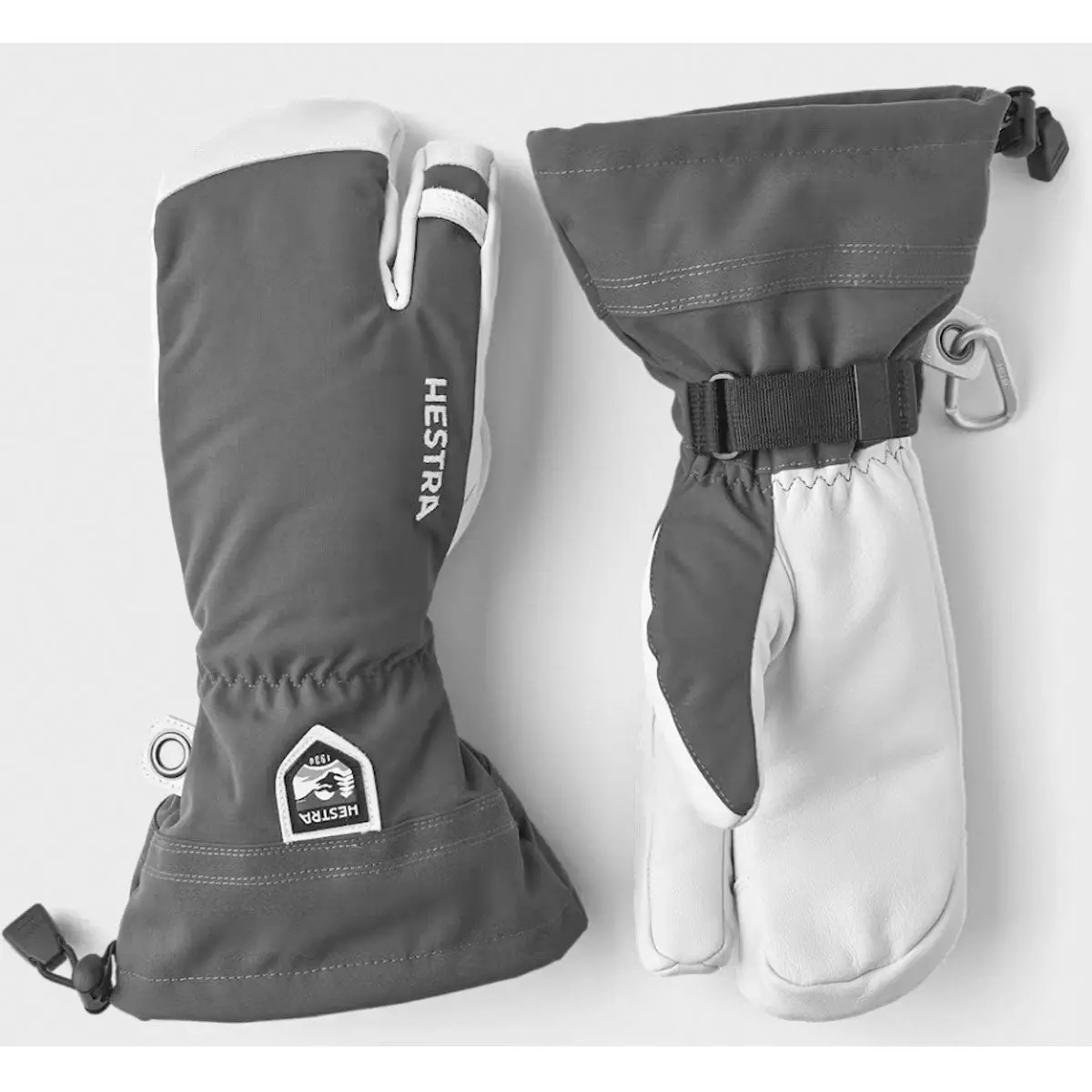 Army Leather Heli Ski 3-Finger 1