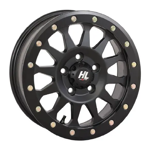 High Lifter Machined Pro R, Turbo R Hla1 Beadlock Wheel Black 1