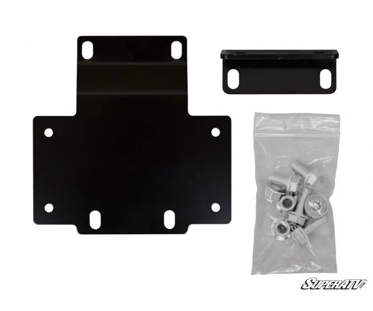 Honda Pioneer 1000 Winch Mounting Plate By Superatv 1