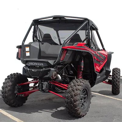 Motoroof Rear Window – Honda Talon – 2 Door – Black 1