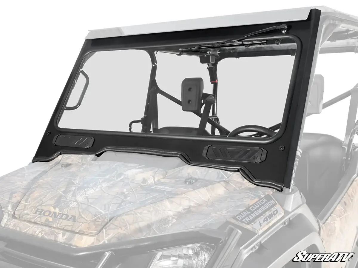 Superatv - Honda Pioneer 1000 Glass Windshield 1