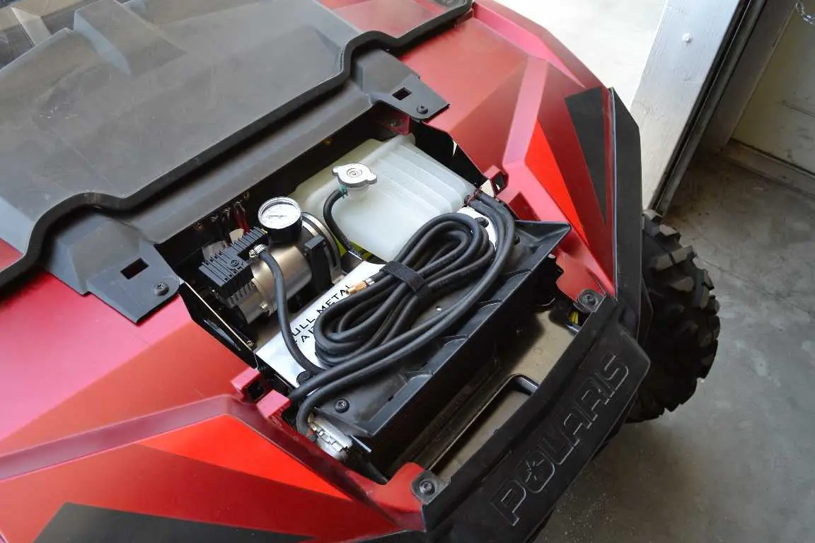 Adventure Air On-Board Compressor Kit For Polaris Rzr Turbo  By Full Metal Fabworks 1