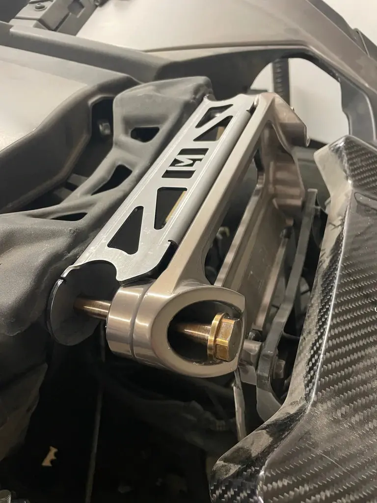 Lm Utv Can-Am Maverick X3 Shock Tower Bulkhead Bracket 1