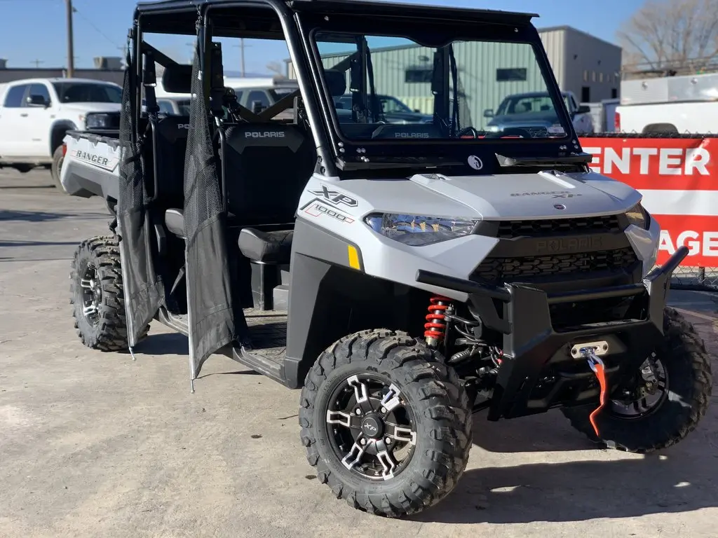 Polaris Ranger 1000Xp Front Windshield 2017+ By Dwa (Dirt Warrior Accessories) 1