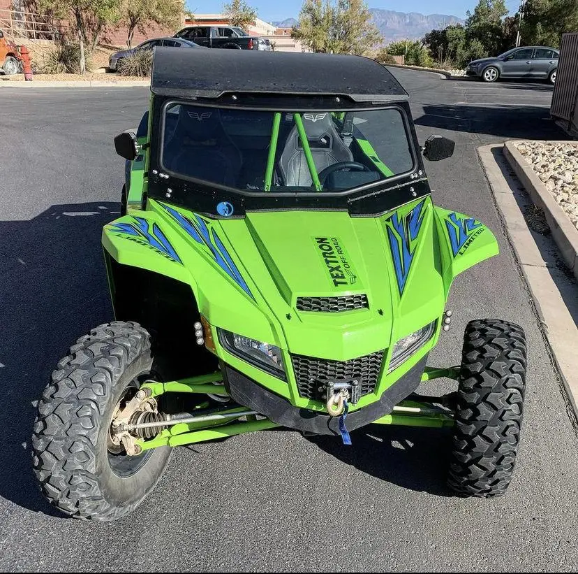 Textron Wildcat Xx Front Windshield 2018-21 By Dirt Warrior 4