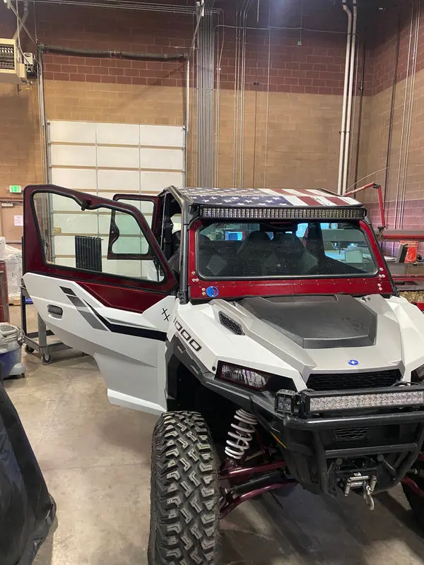Dirt Warrior Accessories Polaris General 4-Seat Cab Enclosure "The Vault" 2017+ 1
