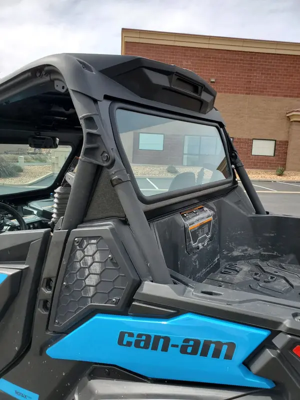 Dirt Warrior Accessories Canam Mav Trail/Sport Rear Windshield 2018+ 1