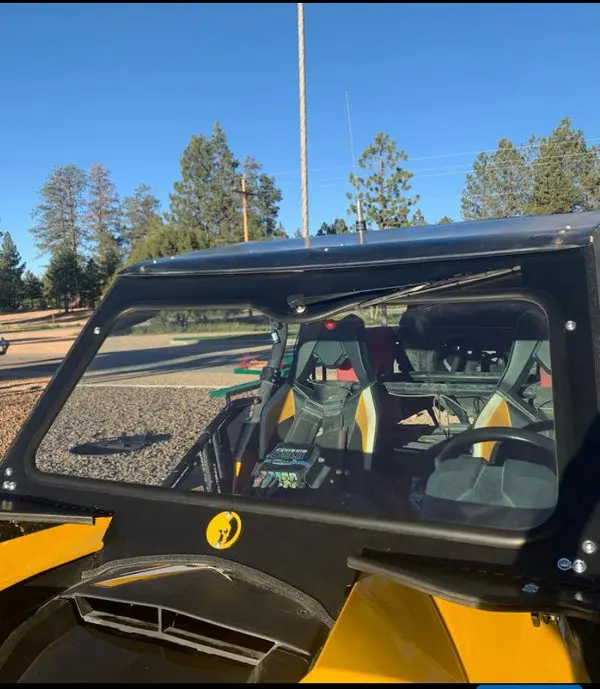Dirt Warrior Accessories Canam Maverick Front Windshield 2013-2018+ 1
