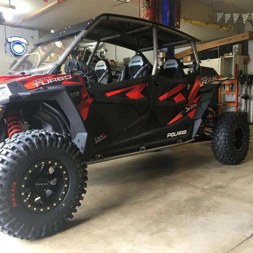 Polaris Rzr Xp4/Rzr S Standard Rock Sliders (4 Seater) By B&M Fabrications 1