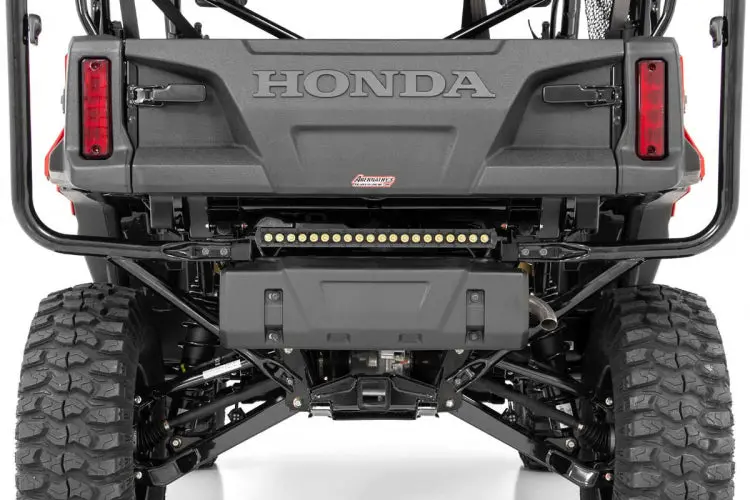 Rough Country Led Light Under Bed Mount | 20" Black Single Row | Honda Pioneer 1000 (16-22) 1