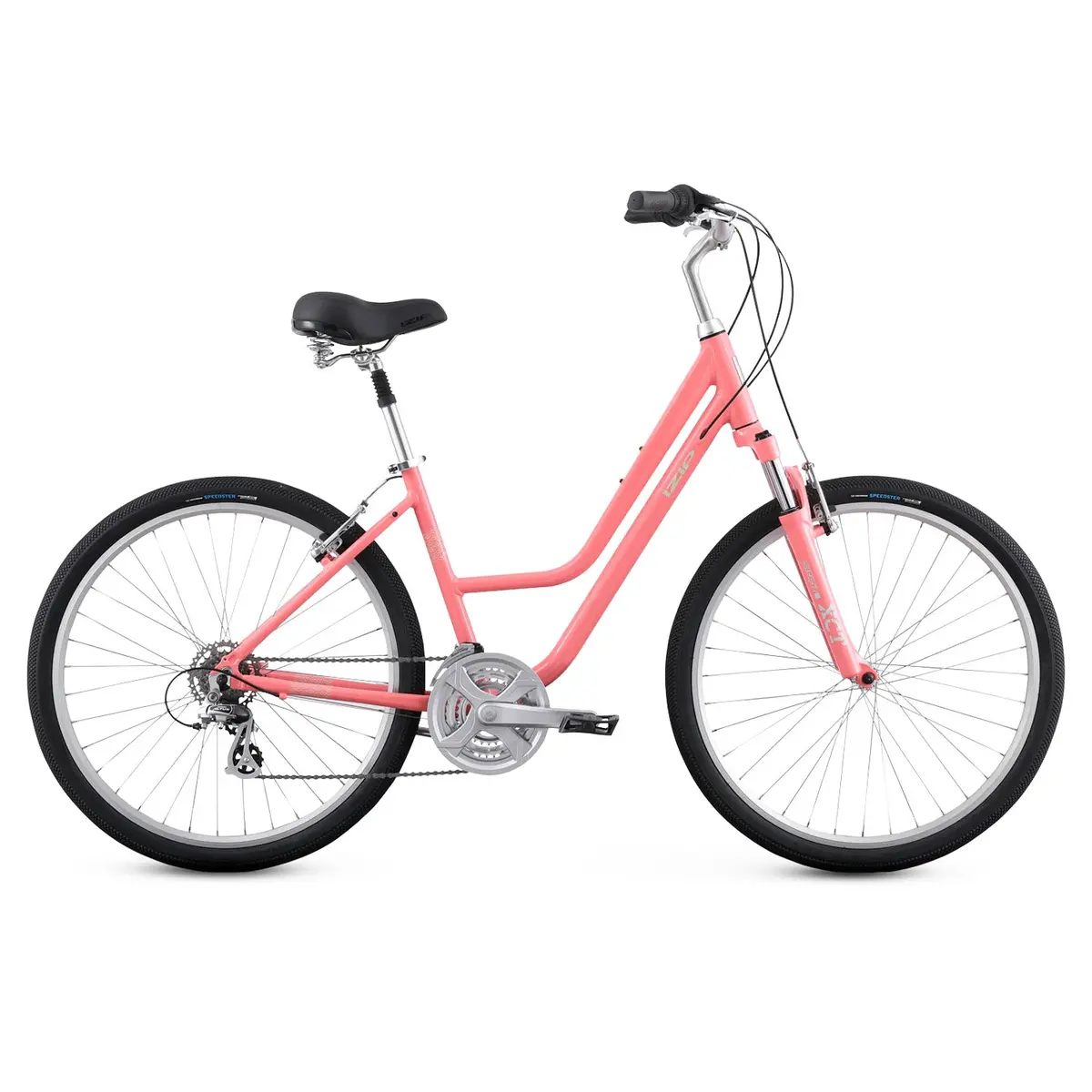 Izip Zest Step-Thru, Hybrid, Pink 1
