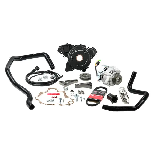 Extreme Duty Alternator Kit - '16-'22 Polaris Rzr Turbo/Turbo S - 100Amp By Kraftwerx 1
