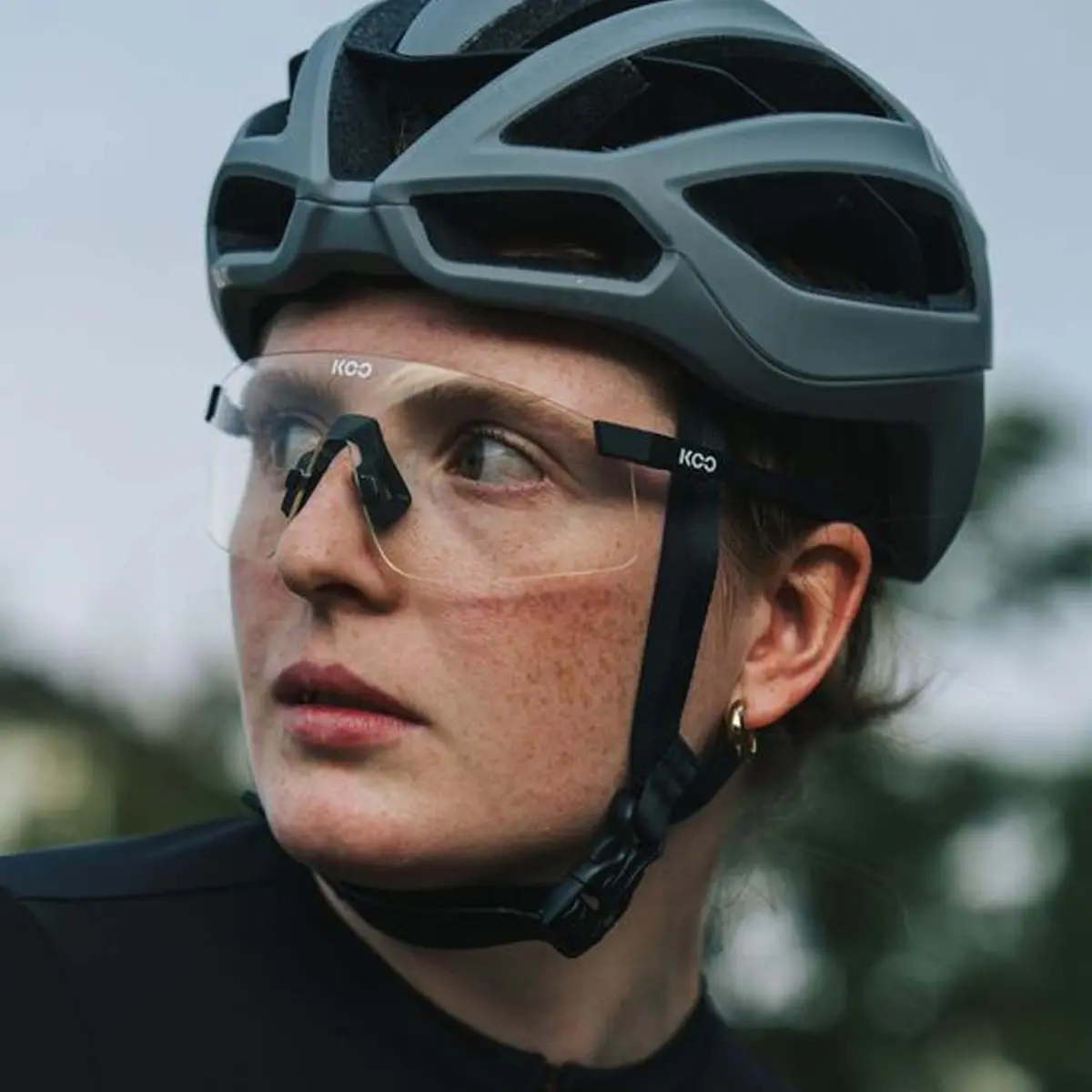 Kask Protone Icon Matt Gray Road Helmet, Small 2