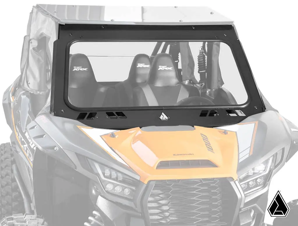 Assault Industries Kawasaki Teryx Krx 1000 Glass Windshield 1