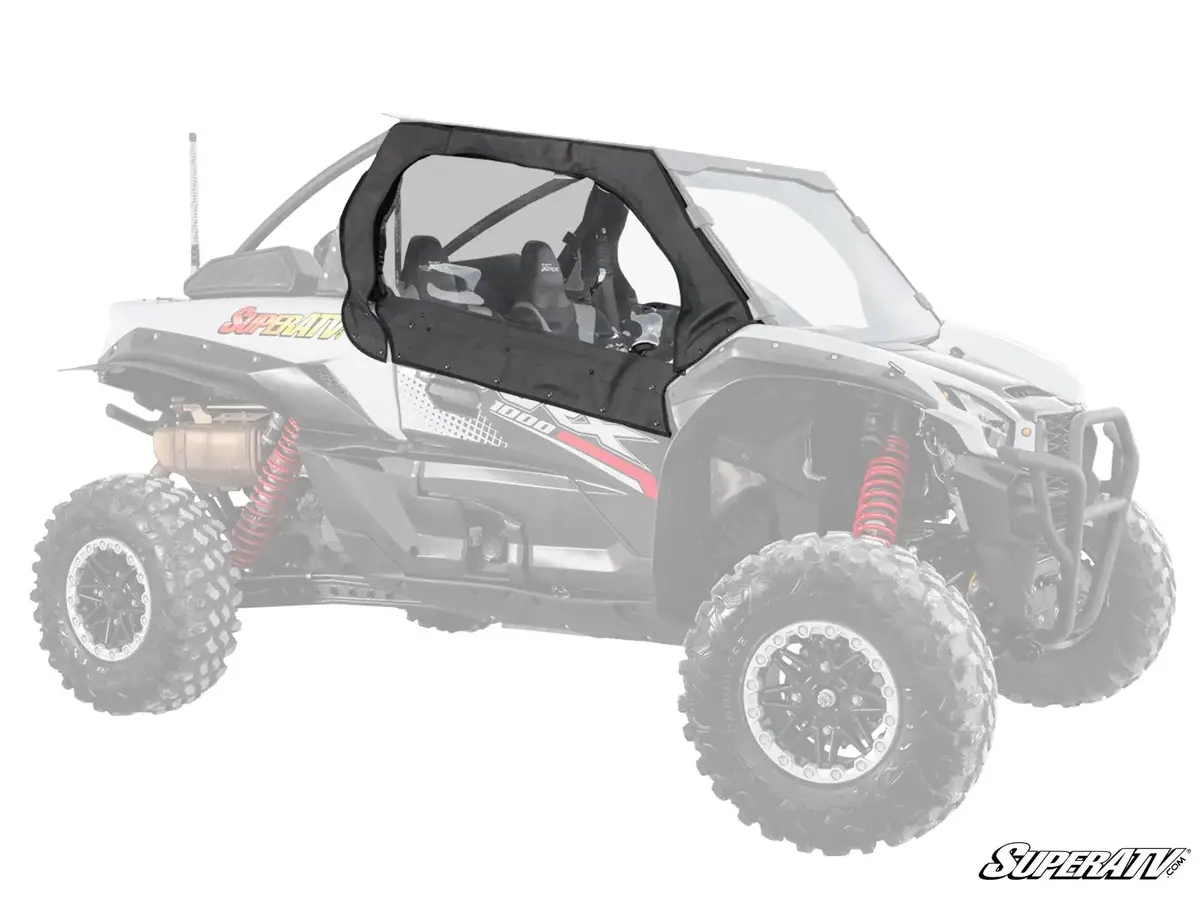 Kawasaki Teryx Krx 1000 Primal Soft Cab Enclosure Upper Doors By Superatv 1