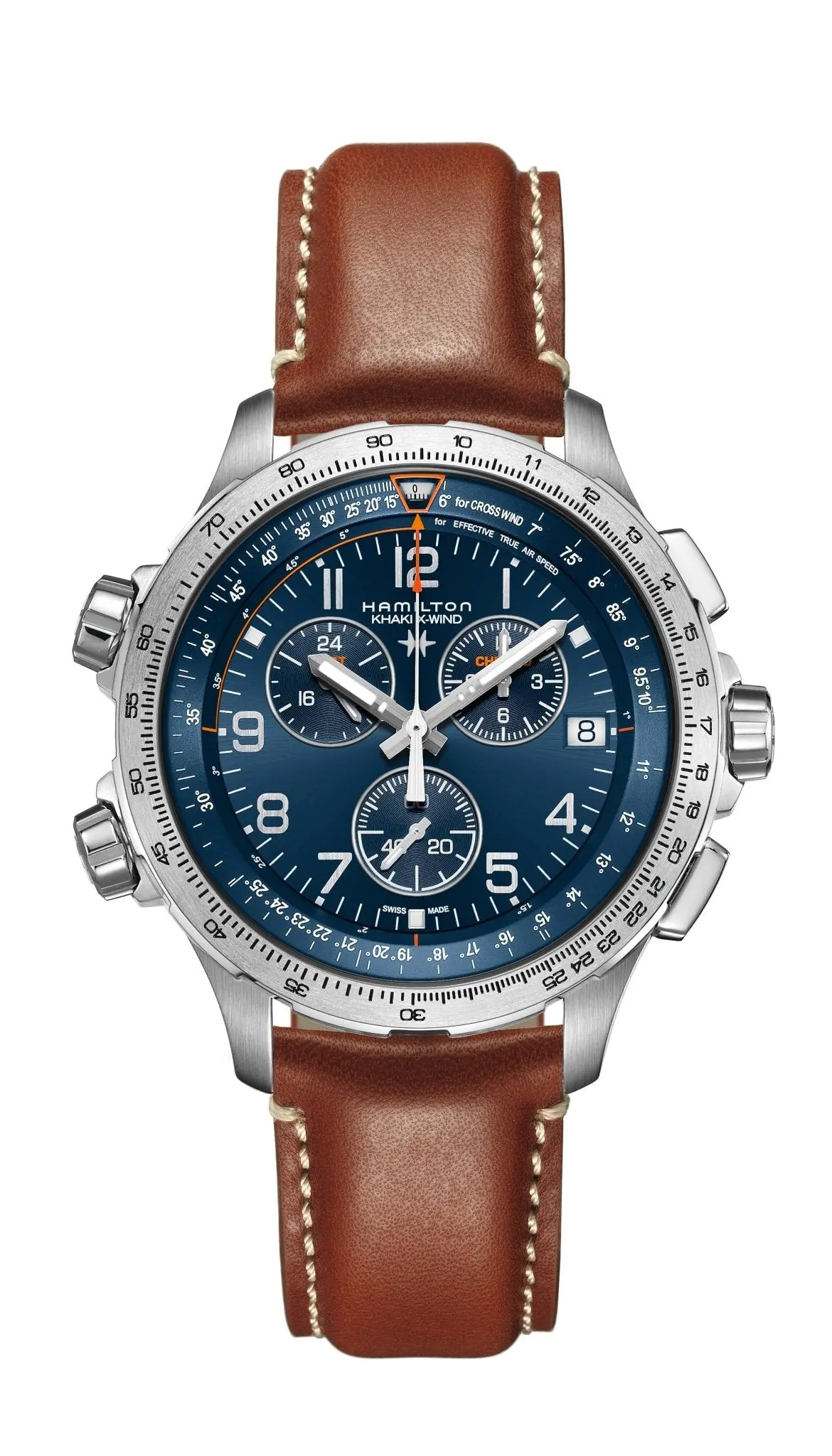 Hamilton Khaki Aviation X-Wind Gmt Chrono Quartz 46Mm 1