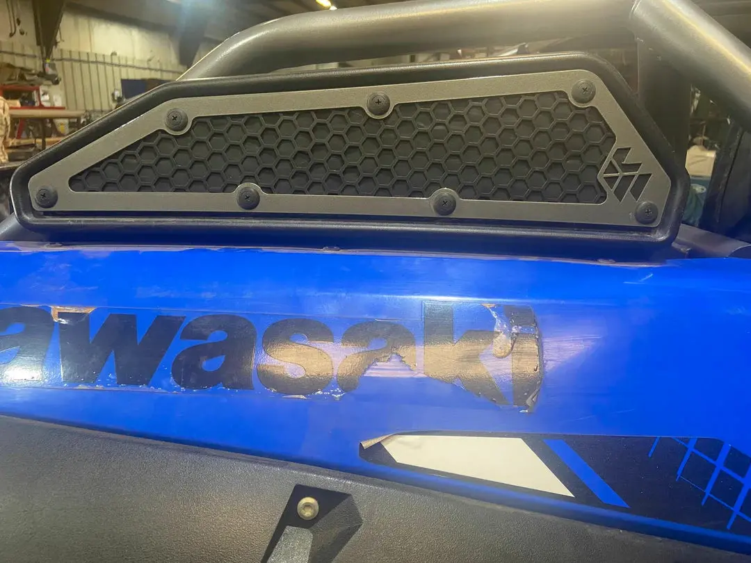 L&W Fab Kawasaki Krx Side Vent Covers 1
