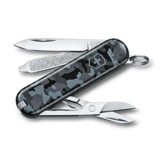 Classic Sd Printed Victorinox Pocket Knife (Gray, 2 In) 1