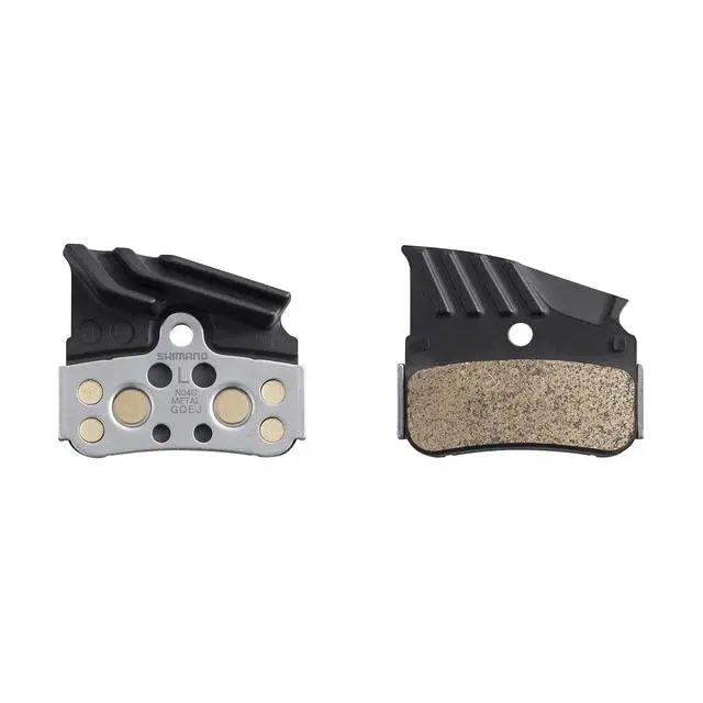 N04c Metal Pad W/Fin, W/Spring, 1 Pair 1