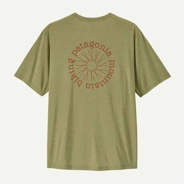 Men's Capilene Cool Daily Shirt - Spoke Stencil 1