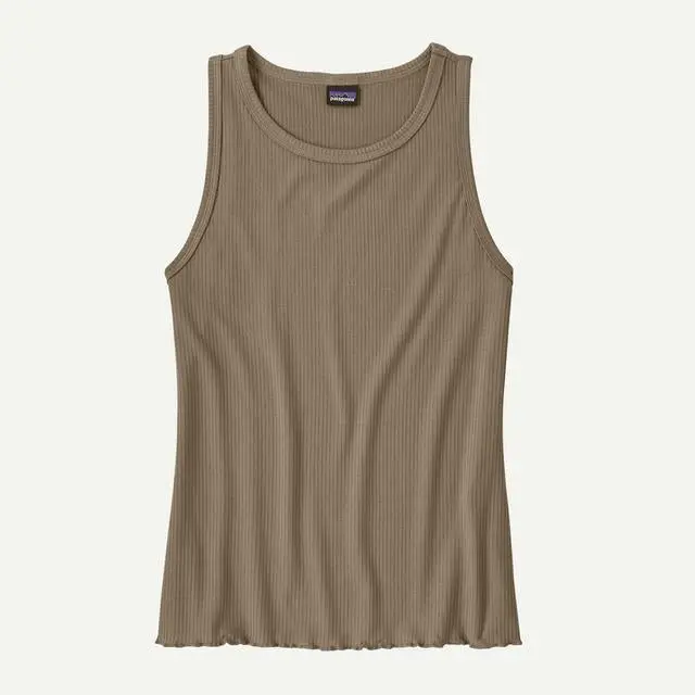 Women's Rib-Knit Tank Top 1