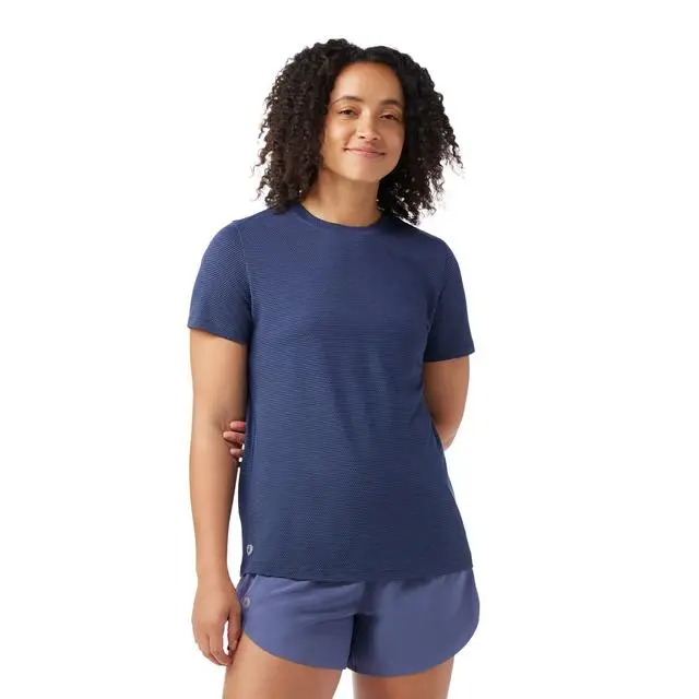 Womens Active Mesh Short Sleeve T-Shirt 1