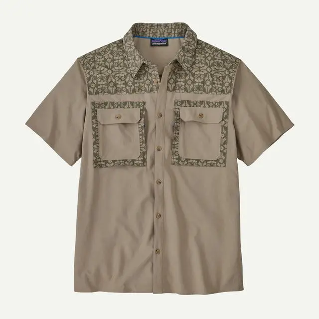 Men's Short Sleeved Self Guided Shirt 1