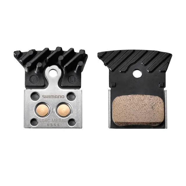 L04c Metal Pad Wfin, Wspring, 1 Pair 1