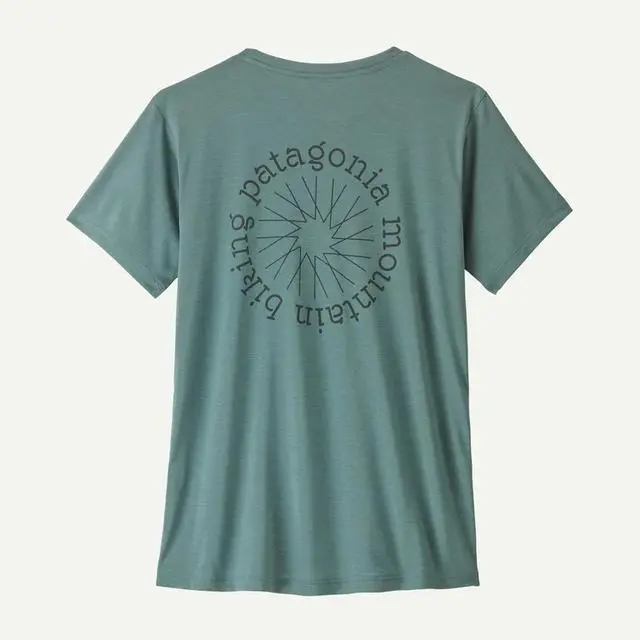 Women's Capilene Cool Daily Shirt - Spoke Stencil 1