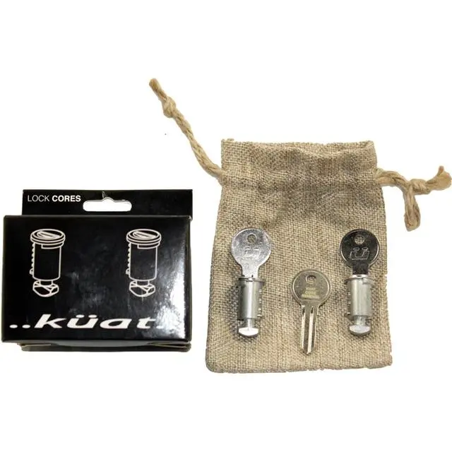 2 Lock Cores For Kuat System-Includes 2 Keys And 1 Core Removal Key 1