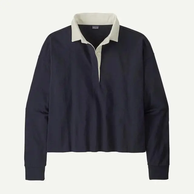 Womens Long Sleeved Rugby Shirt 1