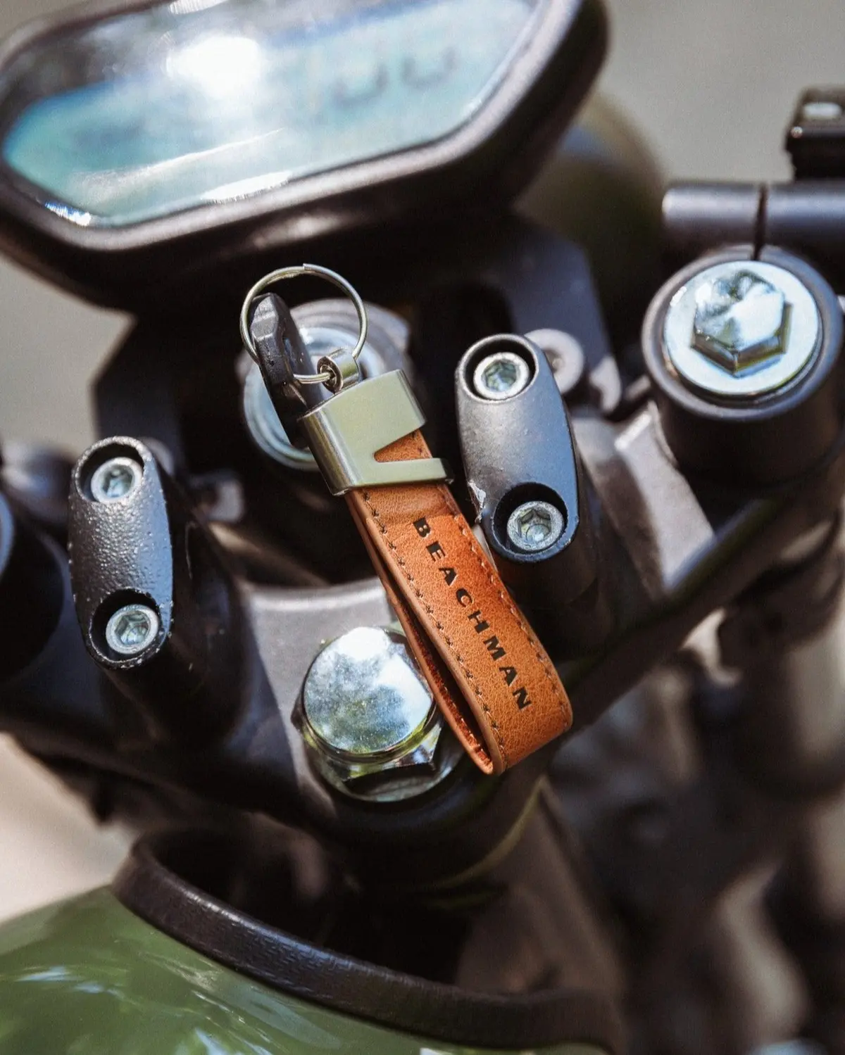 Leather Key Chain 1