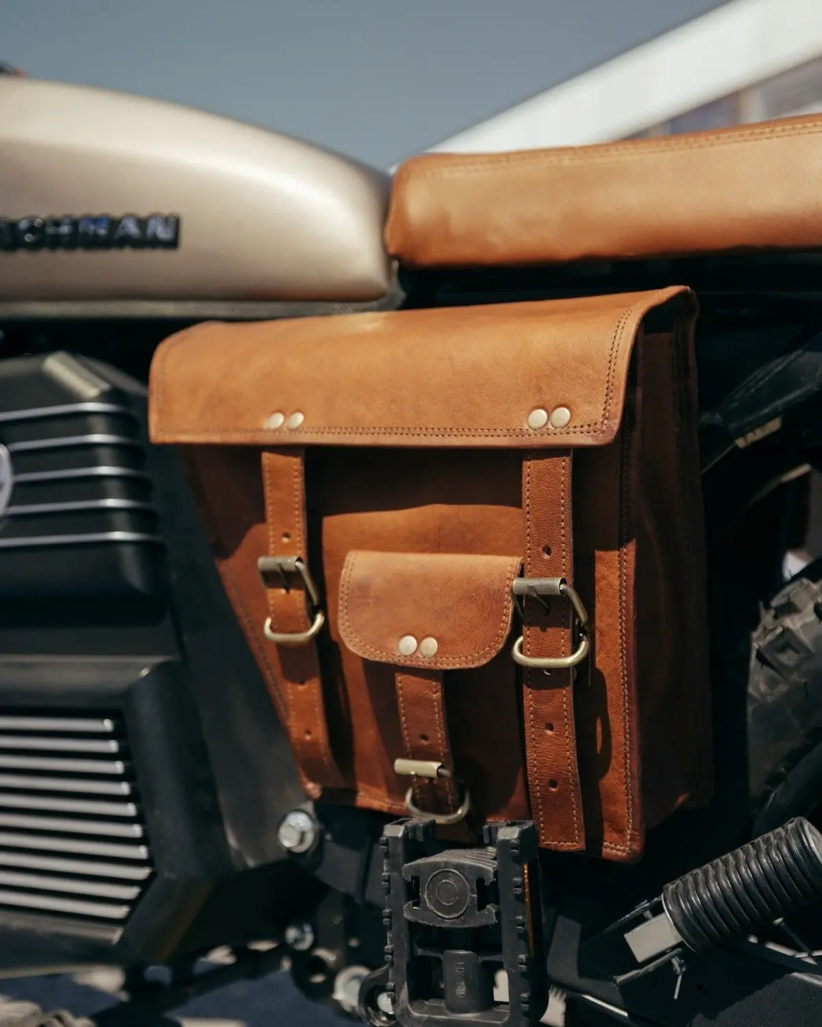 Leather Saddle Bag 3