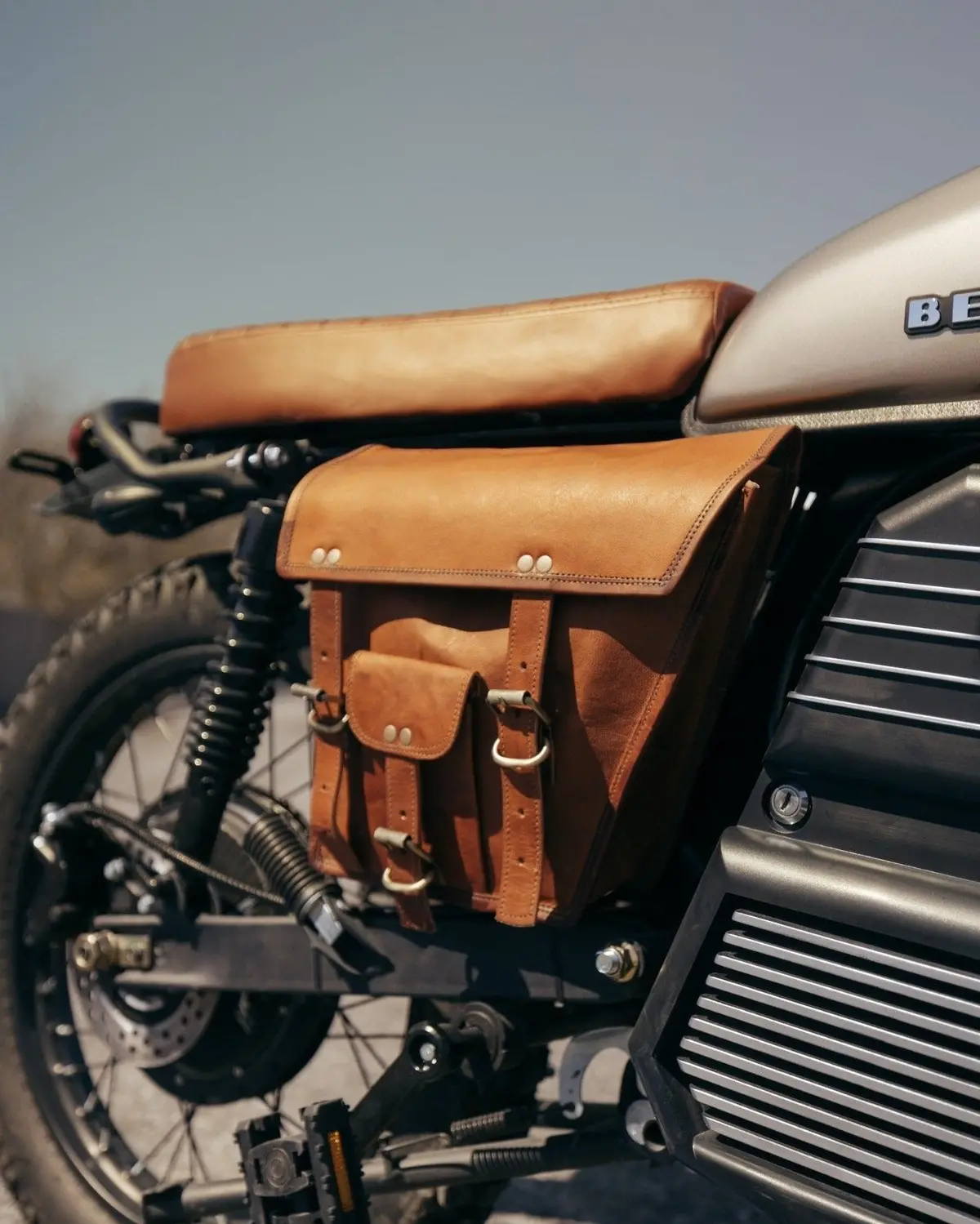 Leather Saddle Bag 2