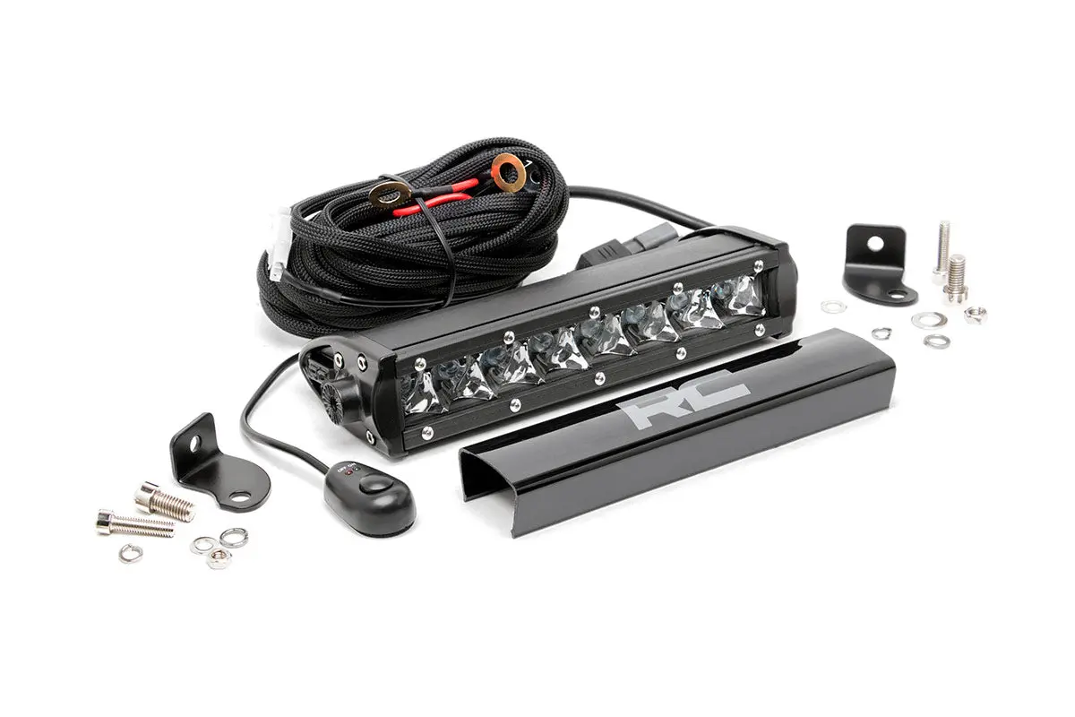 Rough Country 8-Inch Cree Led Light Bar (Chrome Series) 1