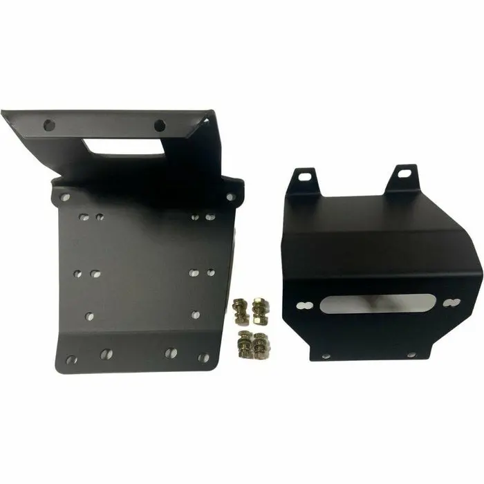 Polaris Rzr Pro R / Turbo R Winch Mount By L&W Fab 1
