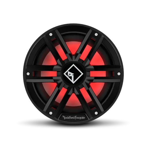 Rockford Fosgate M2 10" Dvc 2Ω Color Optix™ Infinite Baffle Marine Subwoofer - Black 2