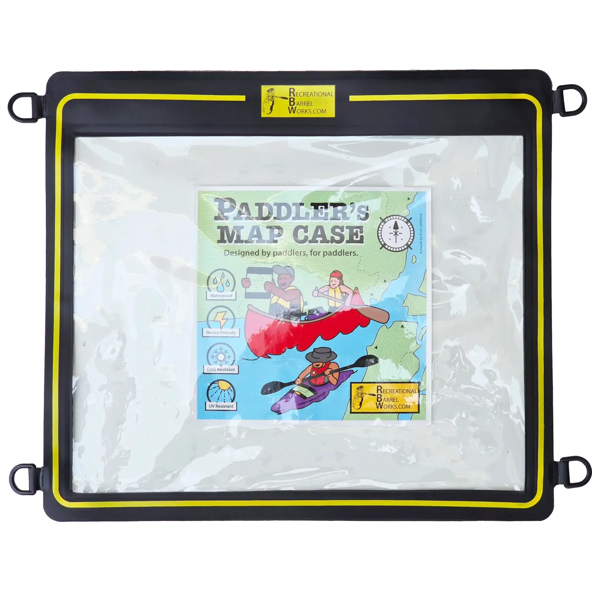 Recreational Barrel Works Paddler's Map Case 1