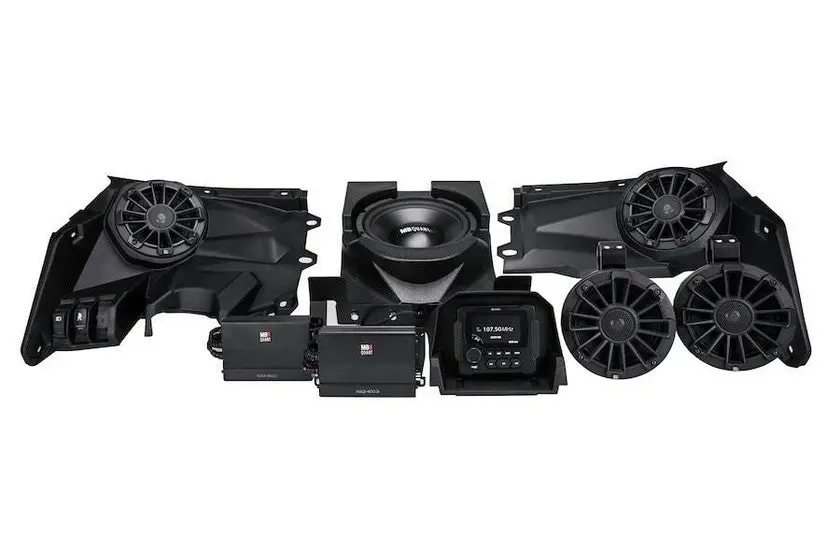 Mb Quart Can-Am Maverick X3 Audio System (Stage 5) 1