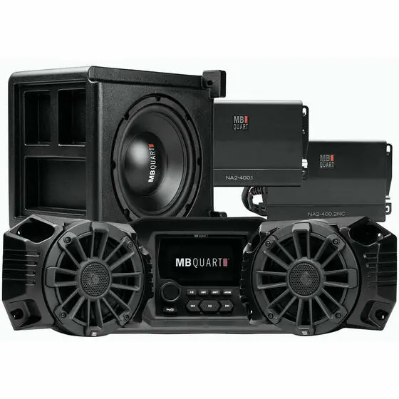 Mb Quart Polaris Ranger Tuned Audio System (Stage 3) (2 Speaker) 1