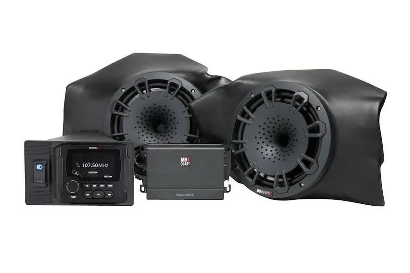 Mb Quart Polaris Rzr Audio System (Stage 2) (Gen 2) 1