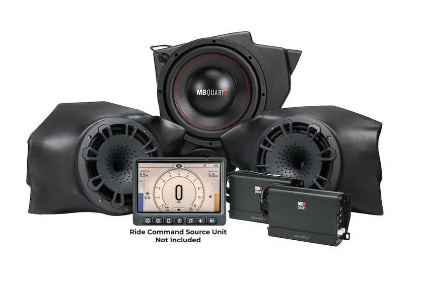 Mb Quart Polaris Rzr Audio System (Stage 3) (Gen 2) (Ride Command) 1