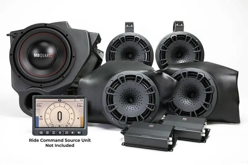 Mb Quart Polaris Rzr Audio System (Stage 5) (Gen 2) (Ride Command) 1
