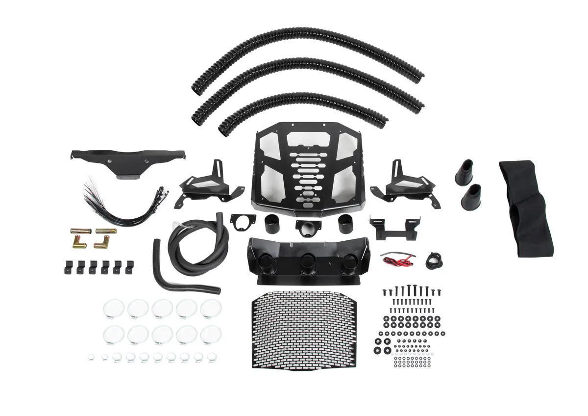 Cf Moto C Force 800 / 800Xc / 1000 Radiator Relocator Kit With Snorkel 1