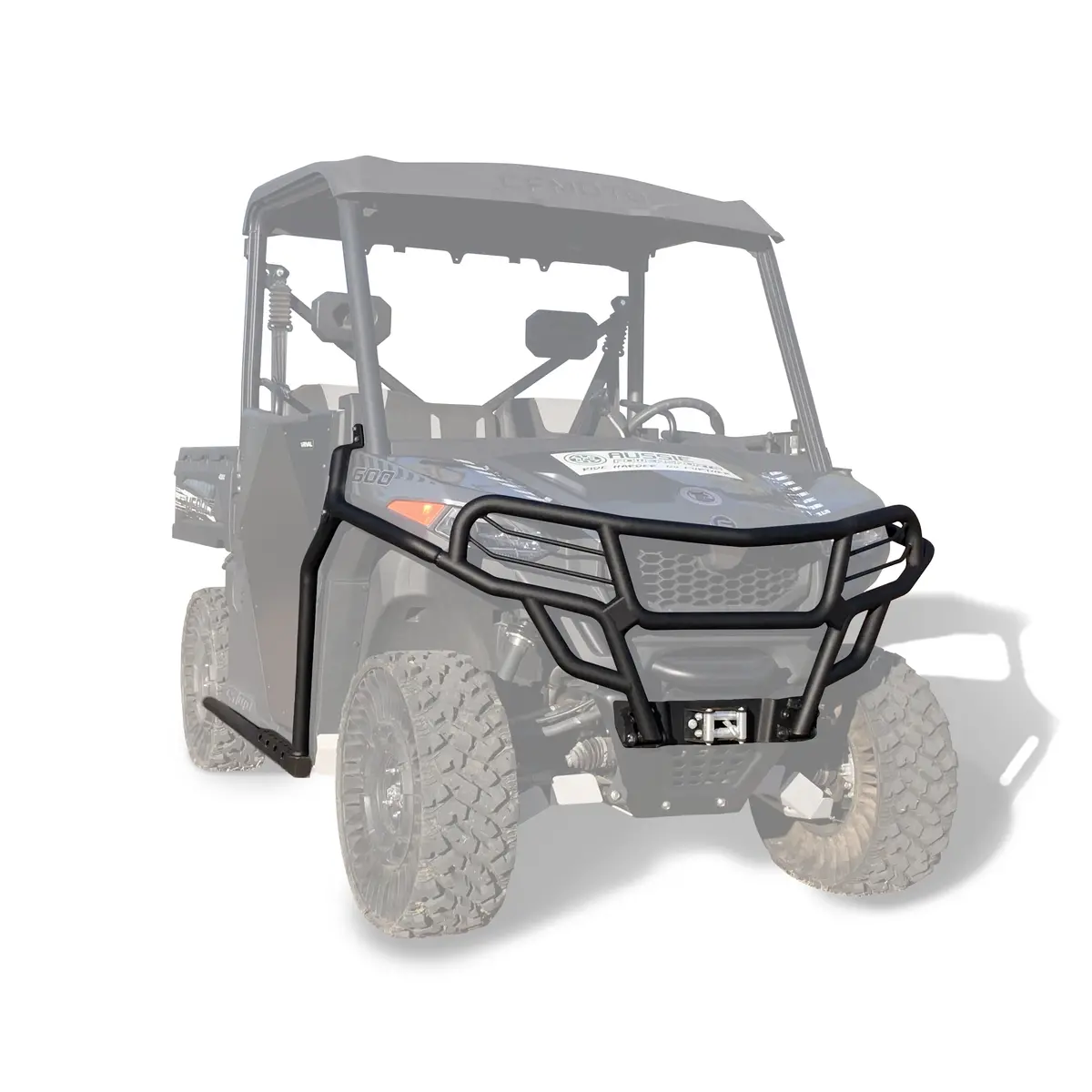 Cf Moto U Force 600 Front Bumper Kit With Fender Guards And Rock Sliders 1